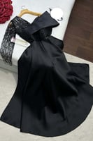 فستان سهرة - اسود ميكادو