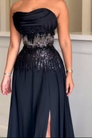 فستان سهرة - غبار الورد