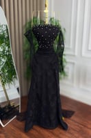 فستان دانتيل 3 اللوان