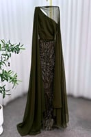 فستان سهرة - زيتي RN/055