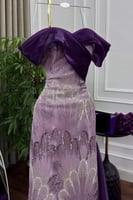 فستان سهرة - موف RN/004