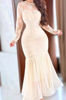 فستان ناعم - فخم 3 اللوان RT/030