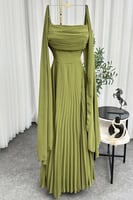 فستان ناعم - جورجيت تفاحي