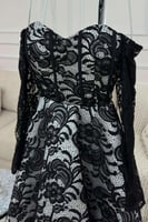 فستان سهرة - دانتيل قصير