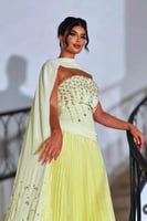 فستان سهرة - فخم ليموني