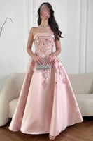 فستان سهرة - ميكادو زهري