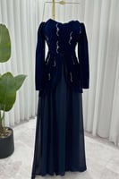 فستان ناعم - جوخ كحلي