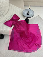 فستان سهرة - لونين مطرز