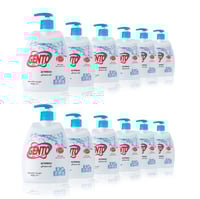 جنتو صابون اليد الانتعاش 500 مل - 12 حبة
