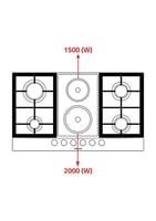 سطح جليم 86 غاز و كهرباء إيطالي حجر