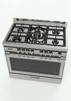 فرن جليم جاز 60x100 غاز قلاية هوائية مدمجة إيطالي