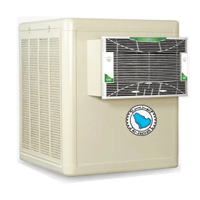 مكيف صحراوي الجزيرة ثلث حصان قش