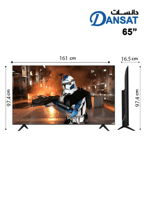 شاشة QLED دانسات 65 بوصة سمارت 4K ULTRA HD GOOGLE...