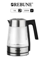 غلاية ريبون 2200 واط 1.8 لتر زجاج