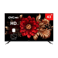 شاشة LED جي في سي برو 43 بوصة سمارت HD Android TV