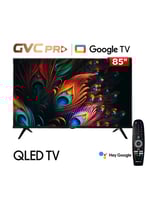شاشة QLED جي في سي برو، 85 بوصة 4K ULTRA HD Google...