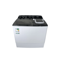 غسالة جي في سي برو 12 كيلو حوضين