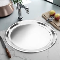 تباسي استيل مدور 55 سم