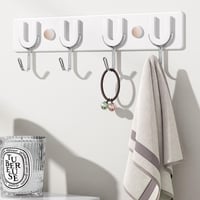 علاق ملابس جدار بلاستيك 4 شنكل