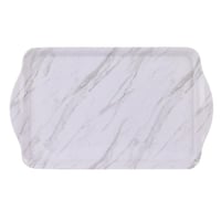 تباسي ميلامين مستطيل رخامي 32*18سم