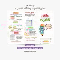 مطوية الجمع وحقائقه للصف الثالث PDF