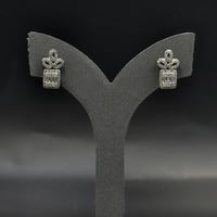 حلق انيق فضة عيار 925