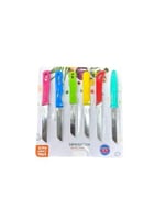 طقم سكاكين فاكهة الوسام 6 حبة ملون