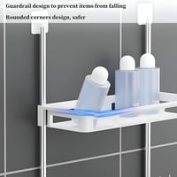 رفوف معلقة ثلاثية – بلاستيك أبيض – 3 طبقات – AL-88...