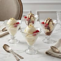 طقم كاسات حلى زجاج – 1 طقم × 6 حبات - XT-G2011-SW