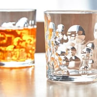 طقم كسات زجاج- 1 طقم × 4حبات - AL-9826-2