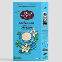 كابتشينو بنكهة الفانيليا من نوربست — بدون سكر — 10...