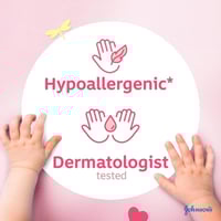 مناديل أطفال لطيفة على البشرة من جونسون - 72 منديل