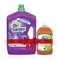 مجموعة Dr للتنظيف والتطهير | لافندر + مطهر | 3 لتر...