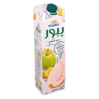 عصير جوافة طبيعي بدون سكر من جهينة – ١ لتر