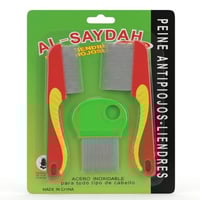 طقم فرشاة إزالة القمل بأسنان معدنية - YG-006