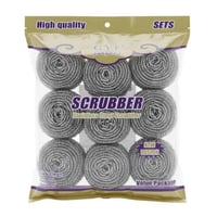 سلك تنظيف المواعين من جي واي اف – 9 حبات - AL-1071...