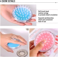 فرشاة تدليك سيليكون للشعر وفروة الرأس من الور - AL...