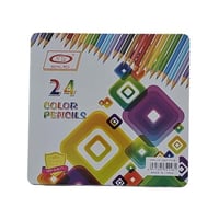 طقم أقلام تلوين "Hong Wei" – 24 لون عالي الجودة |