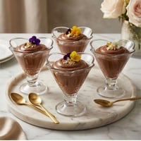 طقم كاسات حلى زجاج – 1 طقم × 6 حبات - XT-G2011-JW