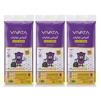 أكياس نفايات 55 جالون من فيفاتا – 3 × 400 جرام