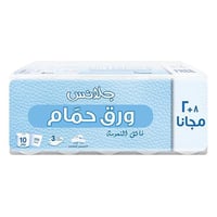 ورق حمام جلانس 10رول