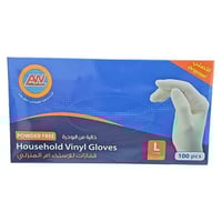قفازات منزلية فينيل - عبوة اقتصادية | 100 قطعة | م...