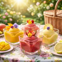 طقم زبادي حلى زجاج – 1 طقم × 4 حبات - AL- 8264-5