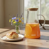 جاك زجاج بغطاء خشبي – 1.8 لتر - AL-345-6