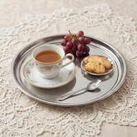 صحن تقديم ستيل دائري - AL-8161-2