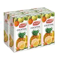 شراب كوكتيل فواكه من كي دي دي – 6 × 180 مل