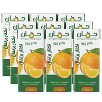 عصير نكتار زيرو بدون سكر بالبرتقال من جمان – 9 حبا...