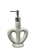 موزع صابون زجاجة مضخة لوشن سيراميك مع نقش مصقول وع...