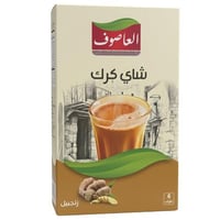 شاي كرك بالزنجبيل من العاصوف – 1 كرتون × 6 أظرف