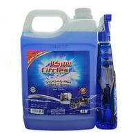 منظف الزجاج Circles – لمعان احترافي بعبوتين (4 لتر...